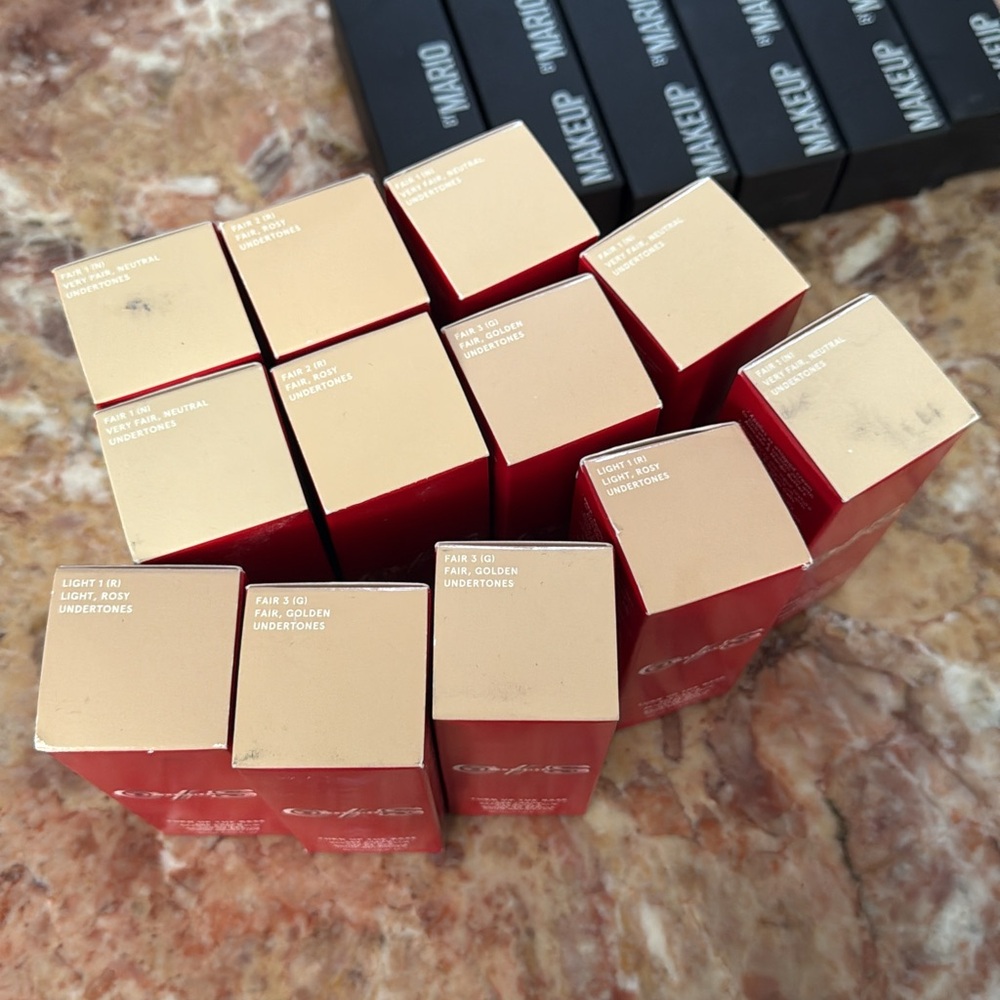 ONE/SIZE Red and Gold Skincare Collection